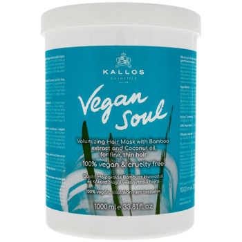 Hydratačná maska na vlasy s bambusom vegan Soul ( Hair Mask)